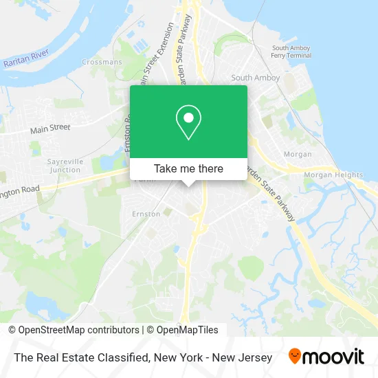 The Real Estate Classified map