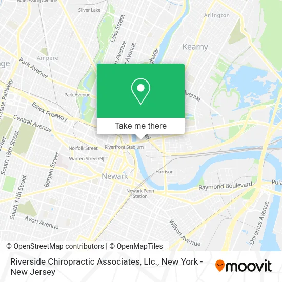 Riverside Chiropractic Associates, Llc. map