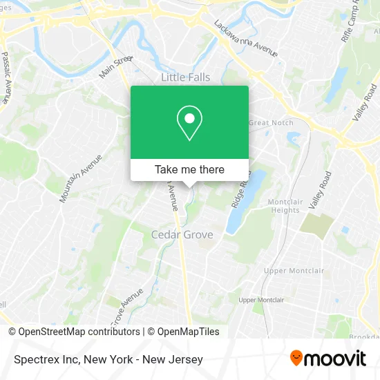 Spectrex Inc map