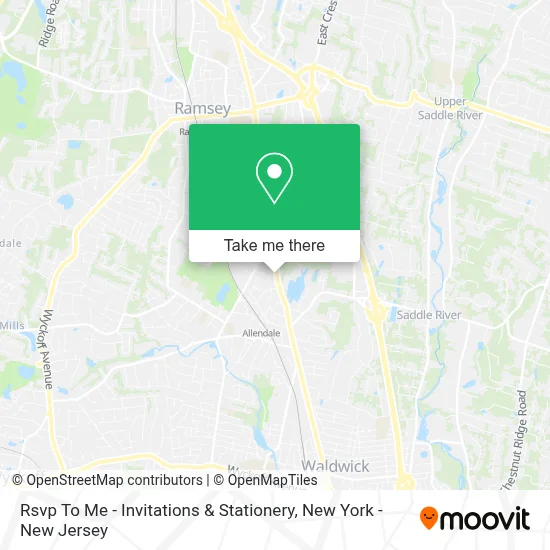 Rsvp To Me - Invitations & Stationery map