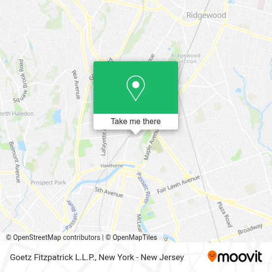 Goetz Fitzpatrick L.L.P. map