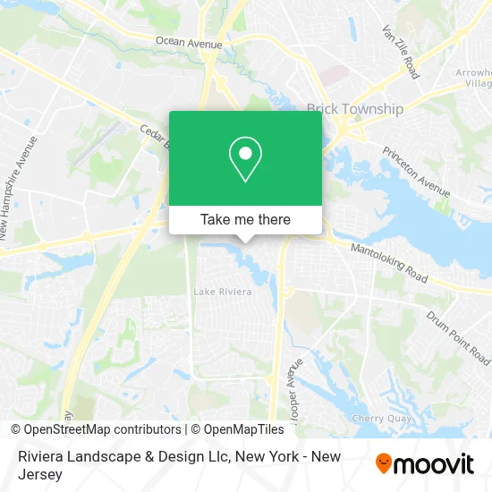 Riviera Landscape & Design Llc map