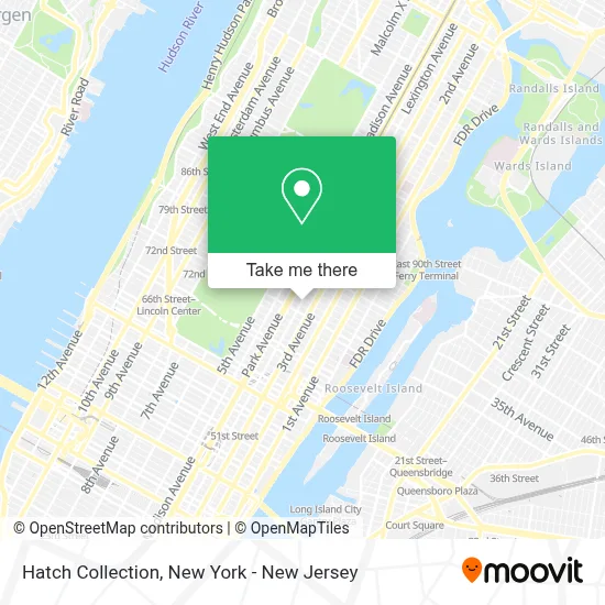 Hatch Collection map