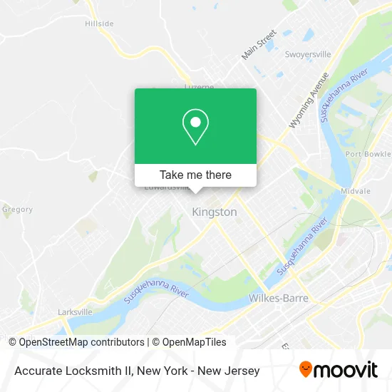 Accurate Locksmith II map