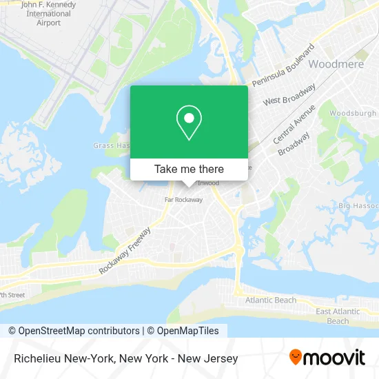 Richelieu New-York map