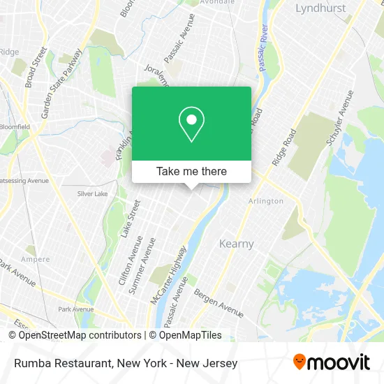 Rumba Restaurant map