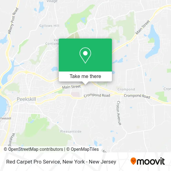 Red Carpet Pro Service map