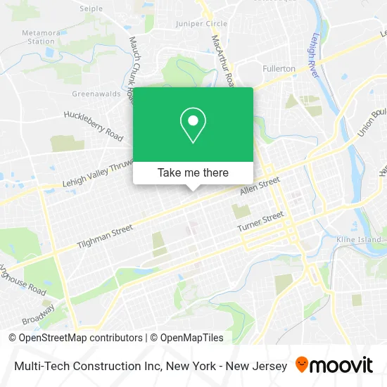 Multi-Tech Construction Inc map