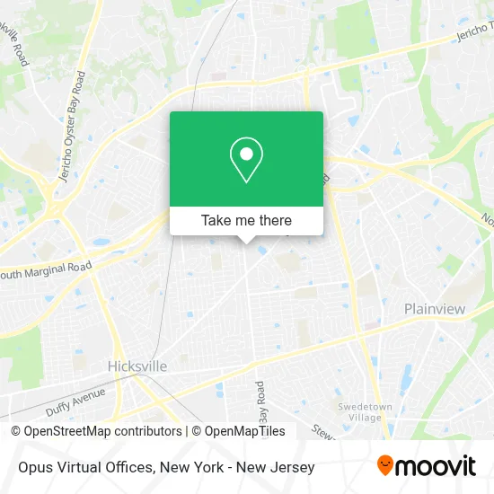 Opus Virtual Offices map