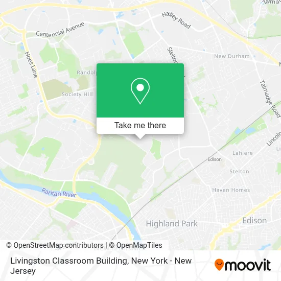 Livingston Classroom Building map