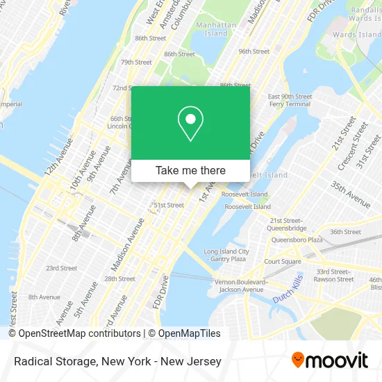 Radical Storage map