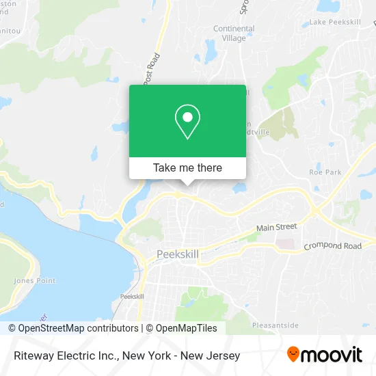 Riteway Electric Inc. map