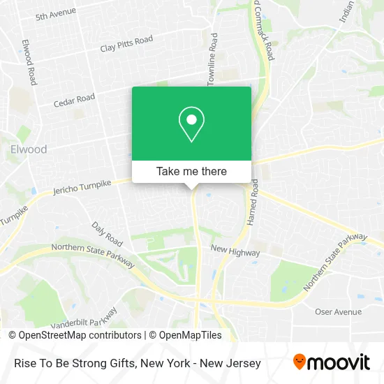 Rise To Be Strong Gifts map