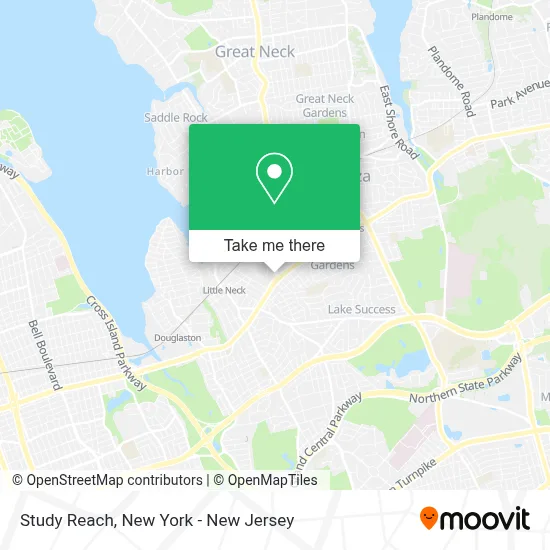 Study Reach map