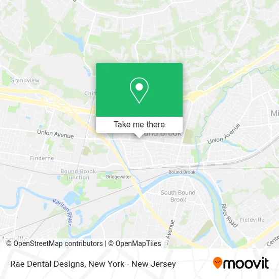Rae Dental Designs map