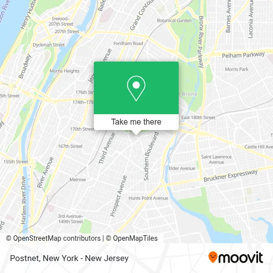 Postnet map