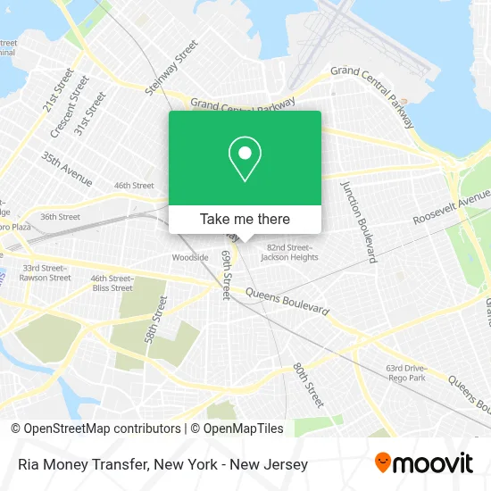Ria Money Transfer map