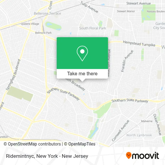 Ridemintnyc map