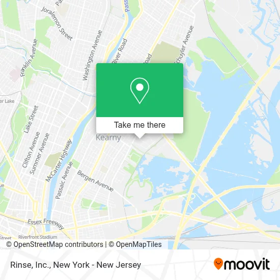 Rinse, Inc. map