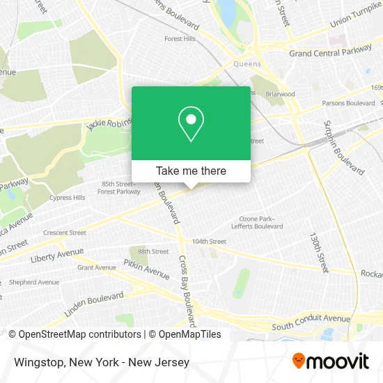 Wingstop map