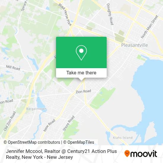 Jennifer Mccool, Realtor @ Century21 Action Plus Realty map