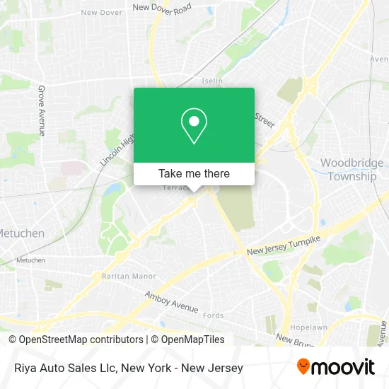 Riya Auto Sales Llc map