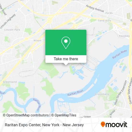 Raritan Expo Center map