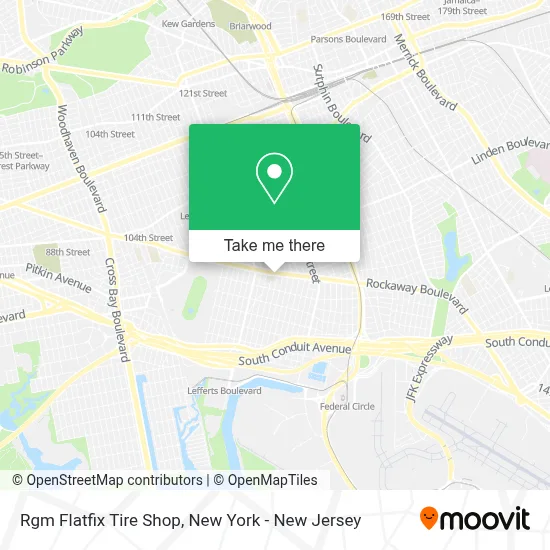 Rgm Flatfix Tire Shop map