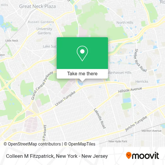 Colleen M Fitzpatrick map