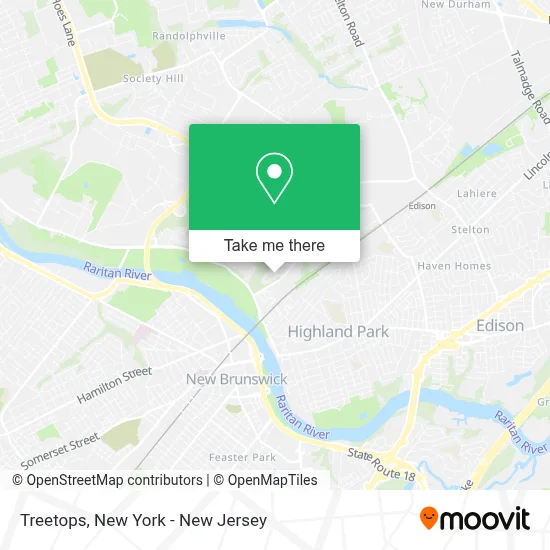Treetops map