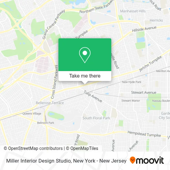 Miller Interior Design Studio map