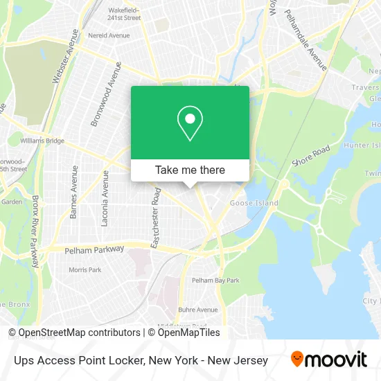 Ups Access Point Locker map