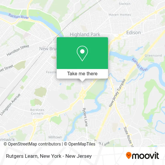 Rutgers Learn map