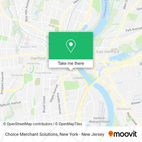 Choice Merchant Solutions map