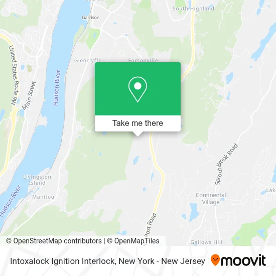 Intoxalock Ignition Interlock map