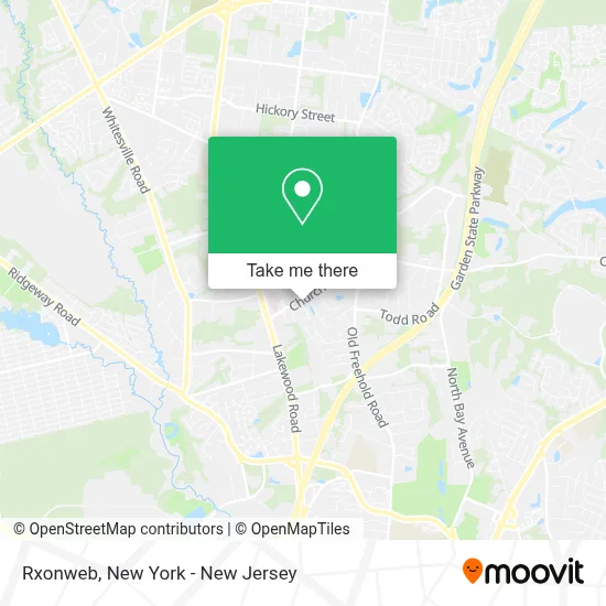 Rxonweb map