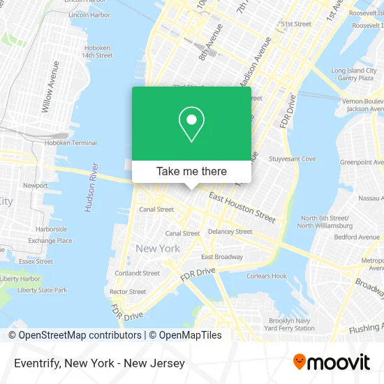 Eventrify map