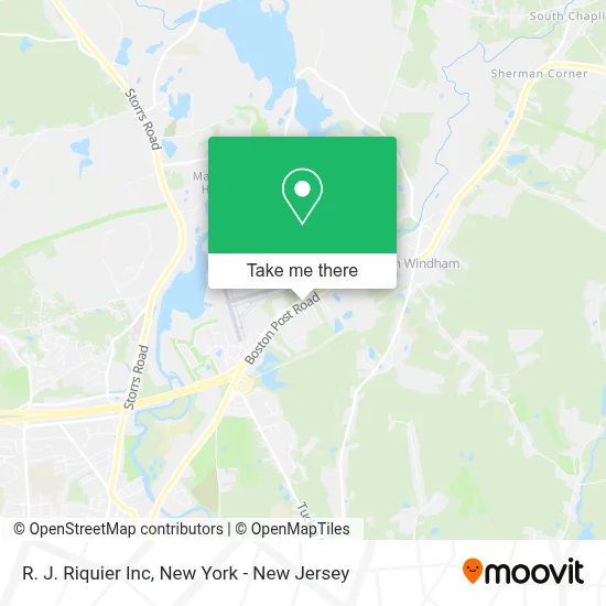 R. J. Riquier Inc map