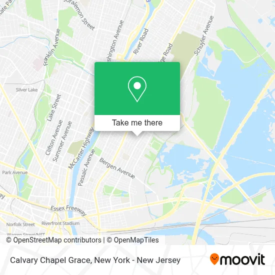 Calvary Chapel Grace map