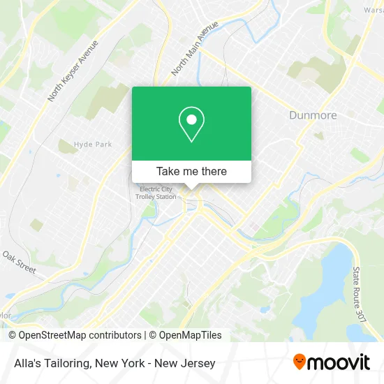 Alla's Tailoring map