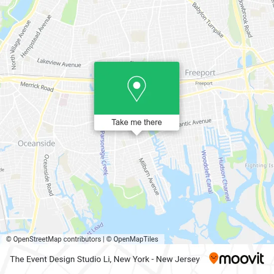 The Event Design Studio Li map