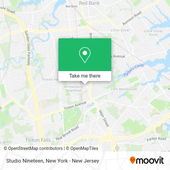 Studio Nineteen map