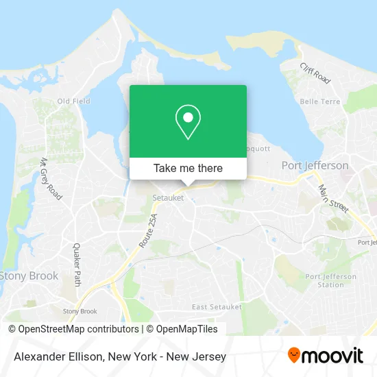 Alexander Ellison map