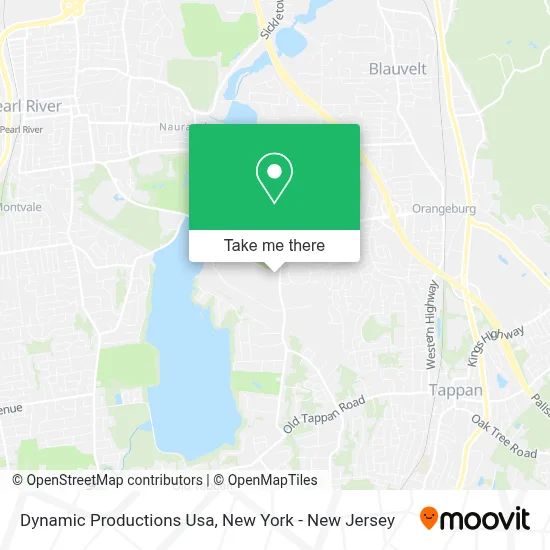 Dynamic Productions Usa map