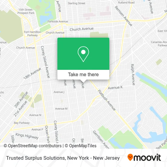 Trusted Surplus Solutions map