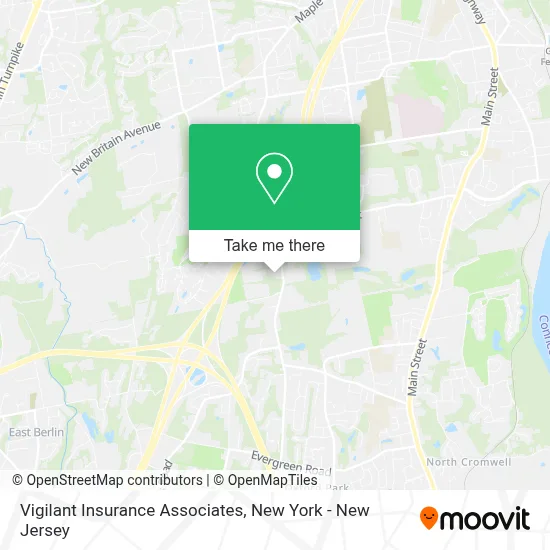 Vigilant Insurance Associates map