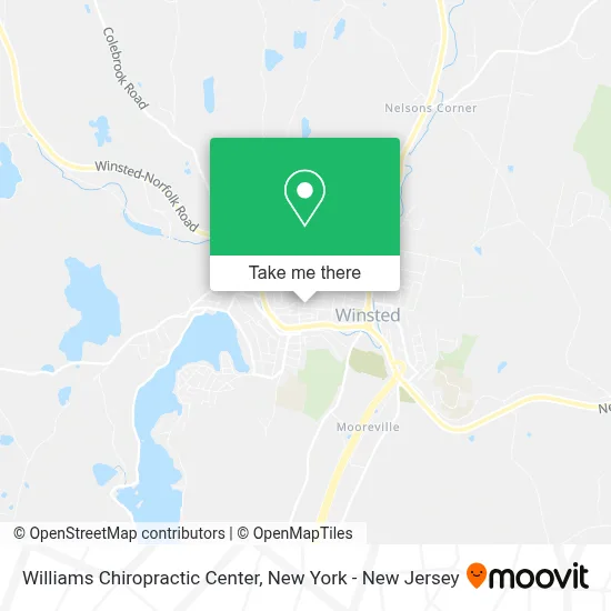 Williams Chiropractic Center map