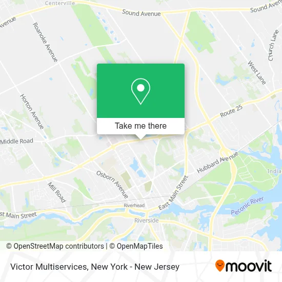 Victor Multiservices map