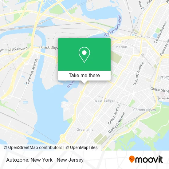 Autozone map