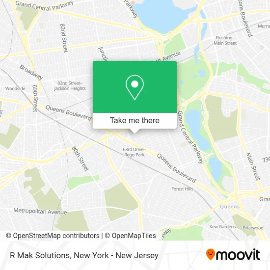 R Mak Solutions map